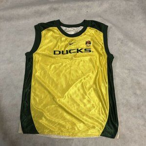 Oregon Ducks University Nike Basketball Practice Reversible Jersey Size L
